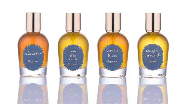 Collection de parfums botaniques Elganaur inspirés par la nature, la poésie et les parfums sacrés