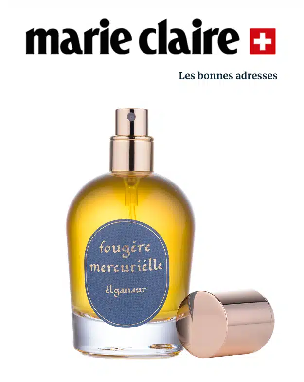 Fougère Mercurielle d’Elganaur présenté dans Marie Claire Suisse